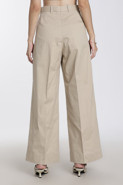 Wide-leg Trousers