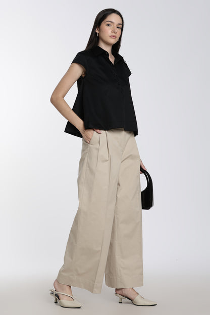 Wide-leg Trousers