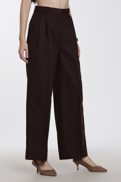 Straight Fit Trousers
