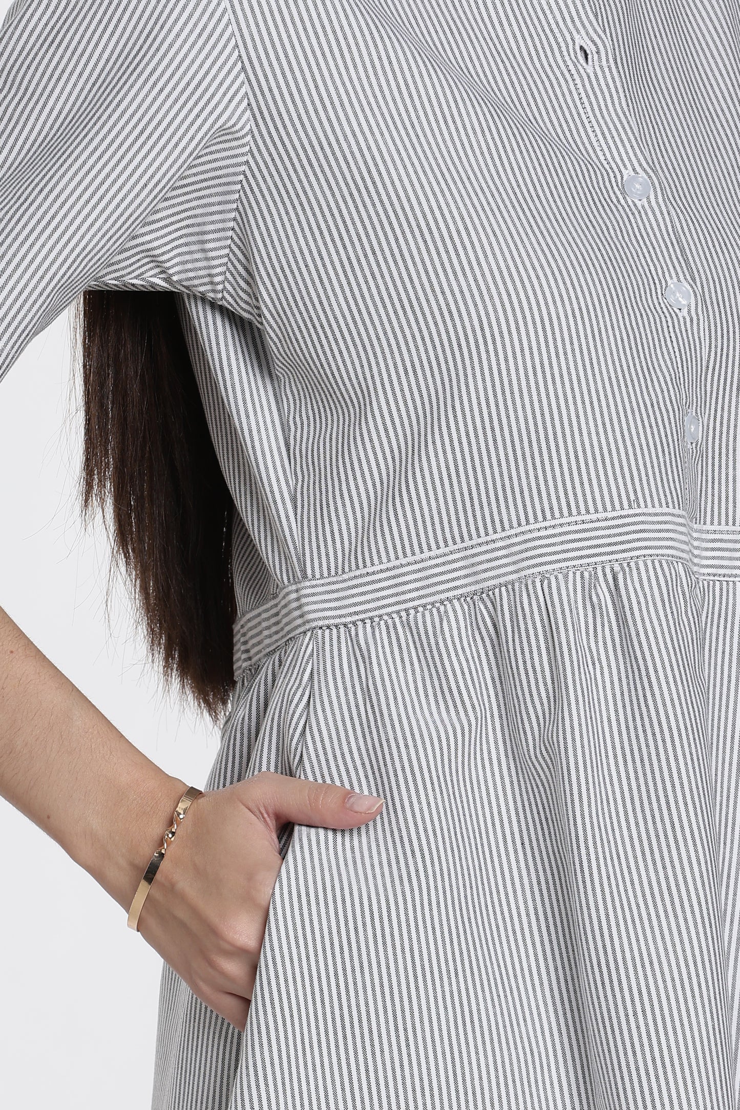 Striped Midi Dress