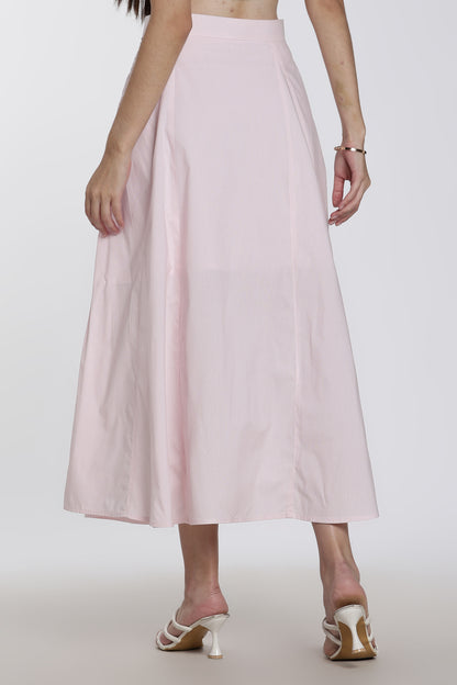 Cotton Skirt and Top Set