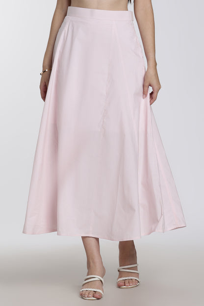 Cotton Skirt and Top Set